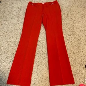 Size 6 New York & Company Boot cut Dress Pants - Red